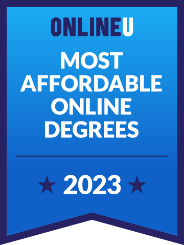 OnlineU Most Affordable Online Degrees 2023